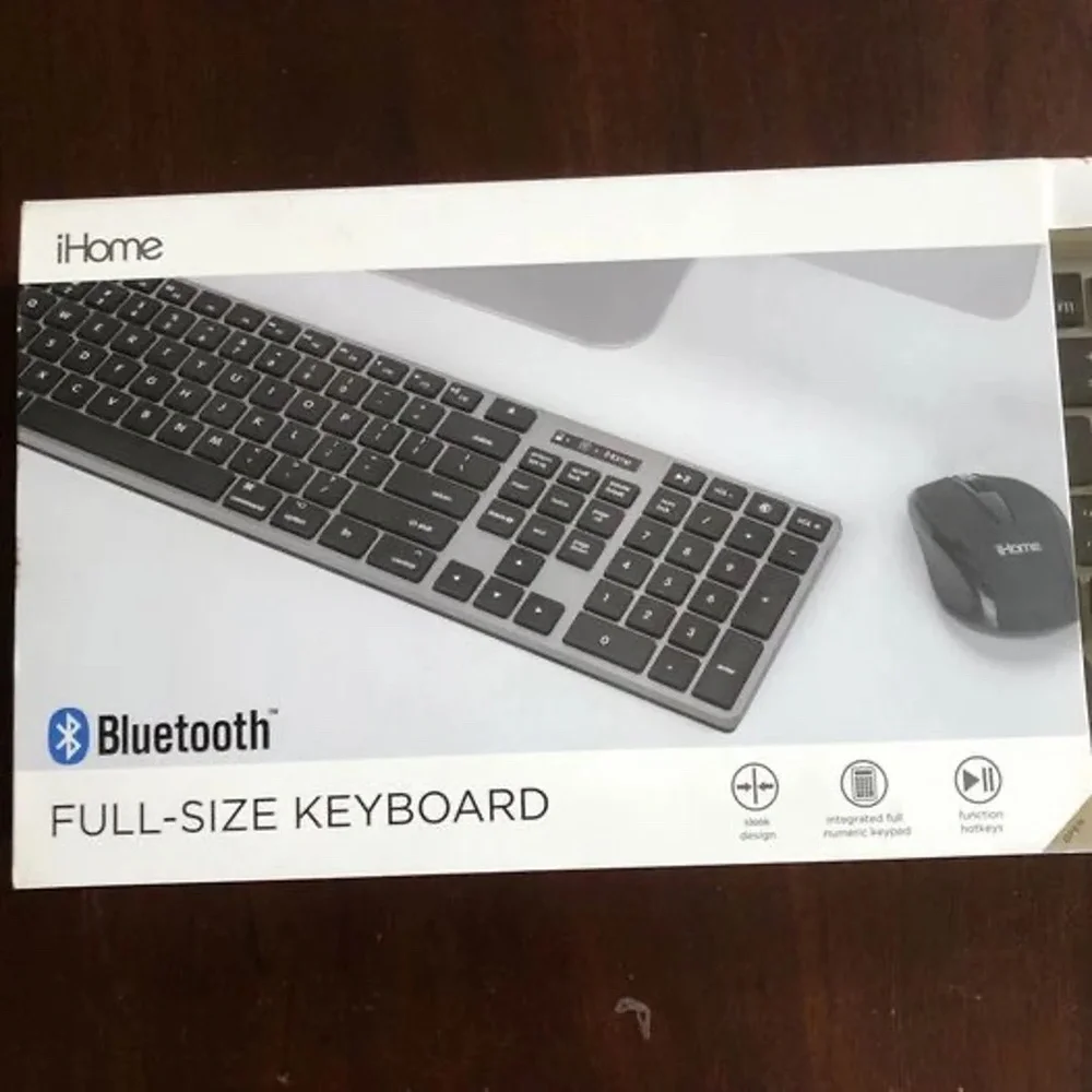 iHome bluetooth Full Size Keyboard
